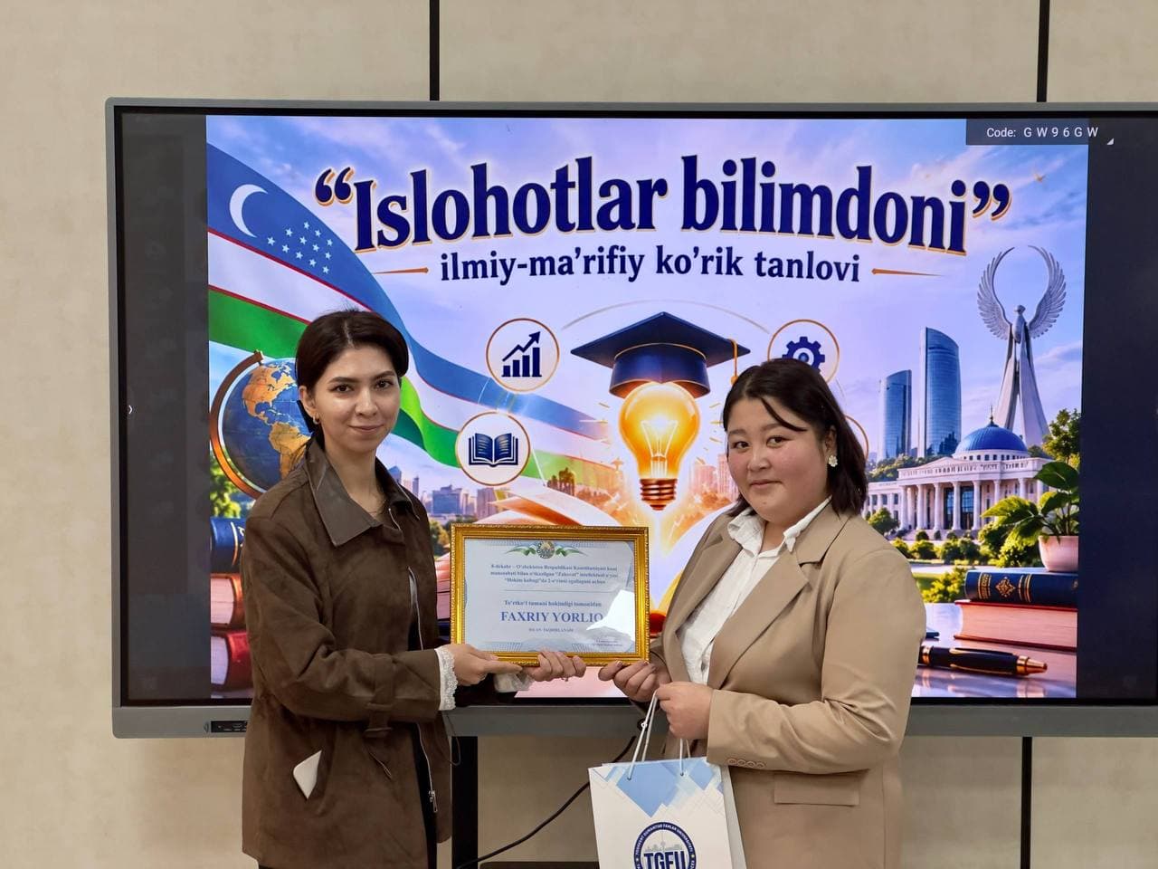 “Islohotlar bilimdoni” ilmiy-ma’rifiy ko‘rik-tanlovi 
